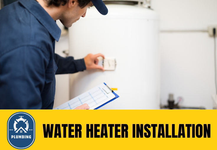 water heater installation Leeds